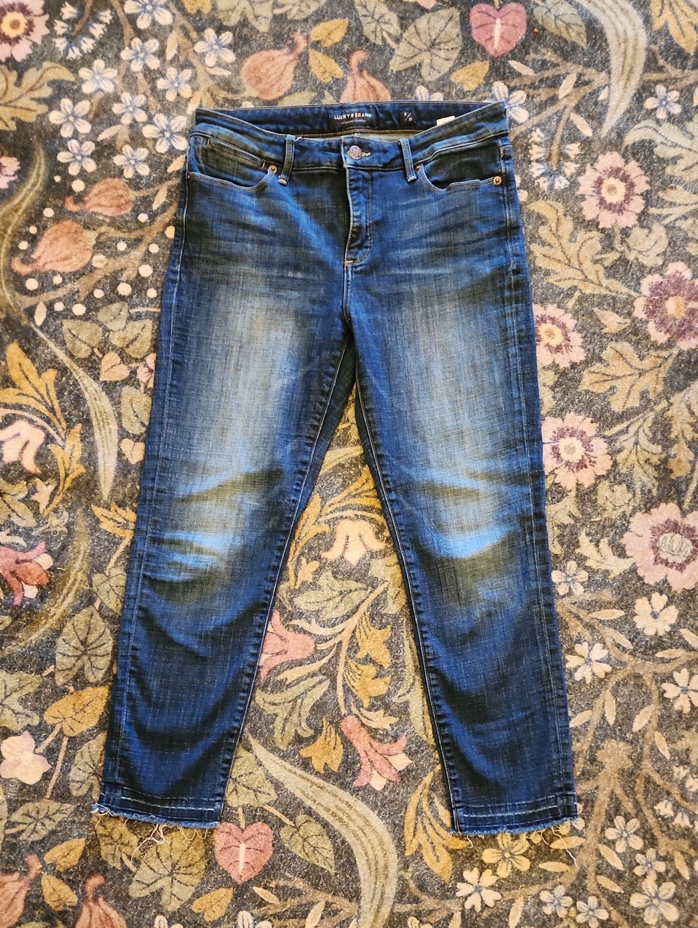 Lucky Brand Women's Dark Blue Slim Jeans